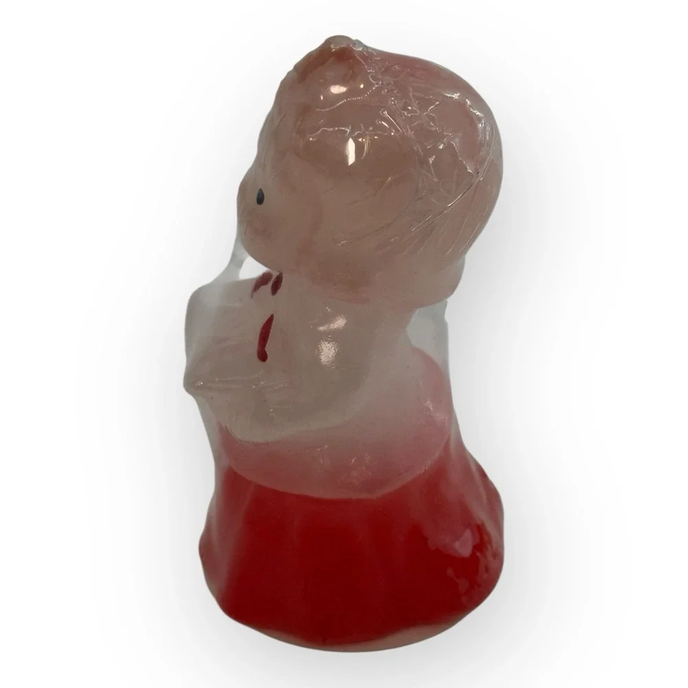 Christopher Radko Vermont Country‎ Store Girl Caroler Christmas Candle 3.5